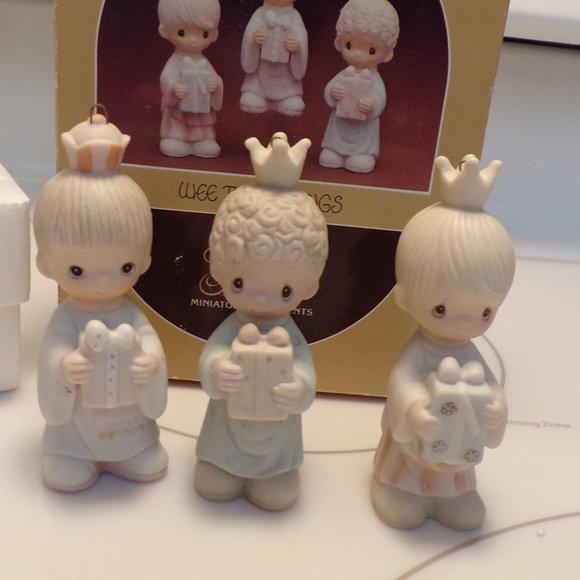 Precious Moments -Wee Three Kings Ornaments